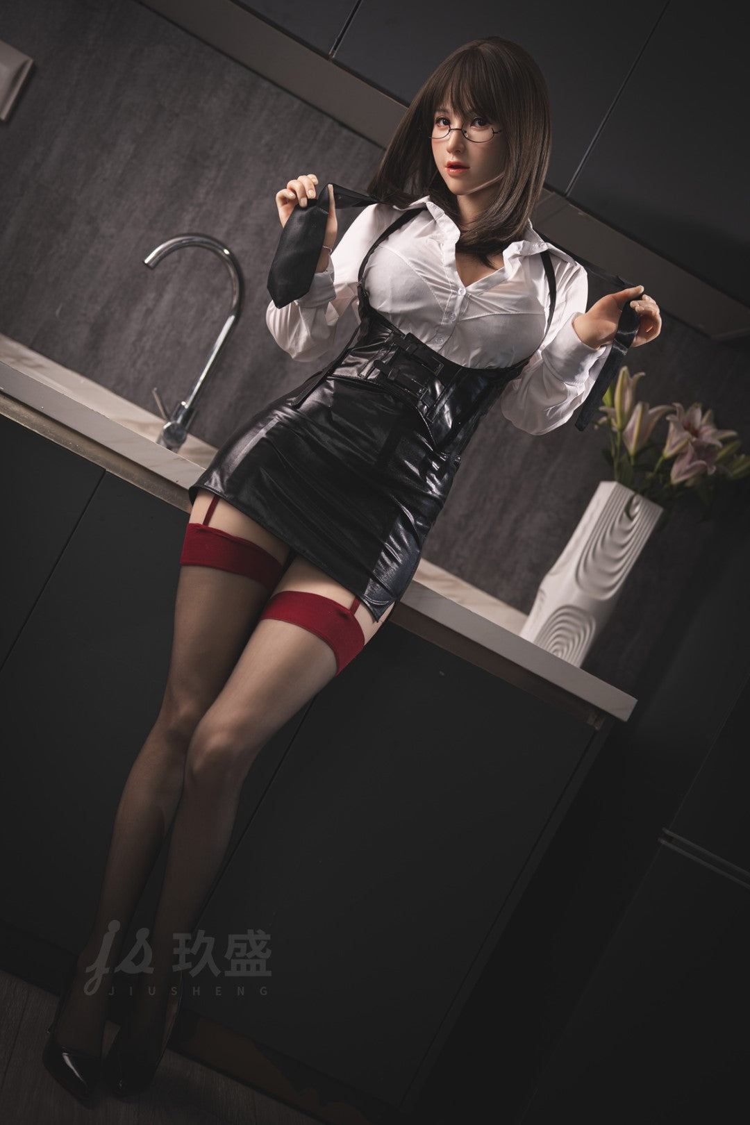 Yuka poupée sexuelle (Jiusheng 160 cm E-Cup #78B Silicone)