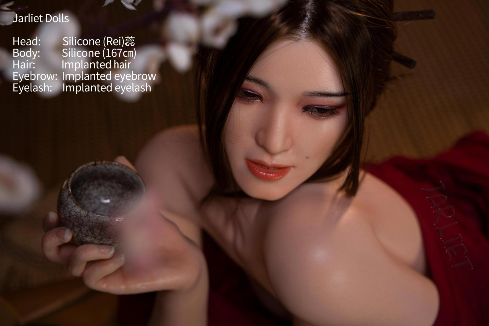 Rei bambola del sesso (Jarliet 167 cm Coppa B in silicone)