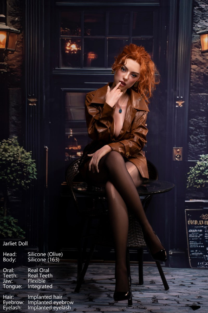 Bambola del sesso olivastra (Jarliet 163 cm Coppa D in silicone)