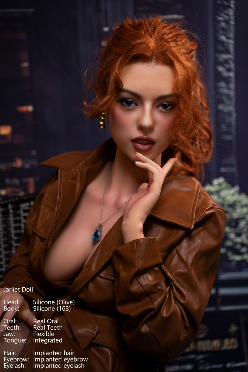 Bambola del sesso olivastra (Jarliet 163 cm Coppa D in silicone)