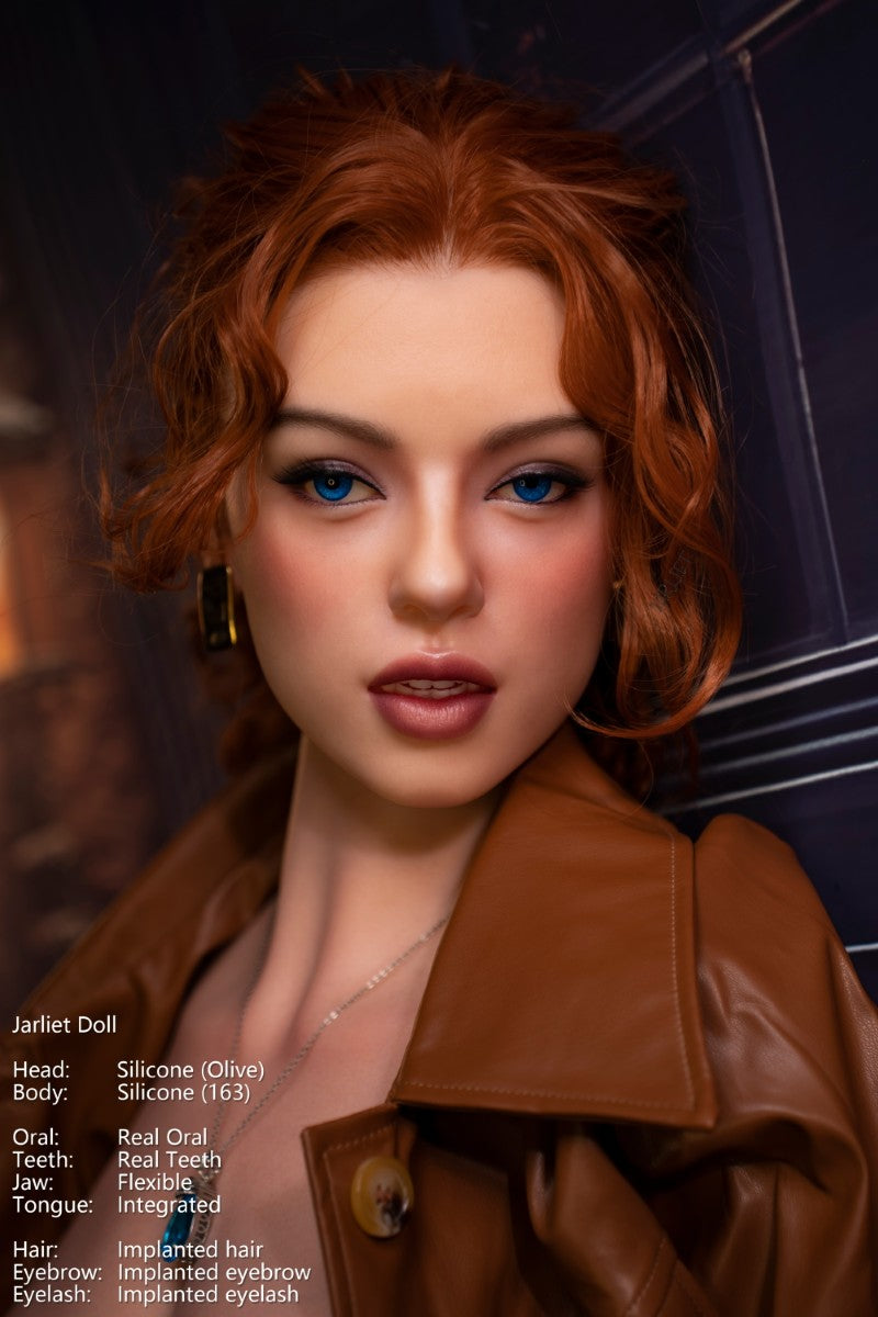 Bambola del sesso olivastra (Jarliet 163 cm Coppa D in silicone)