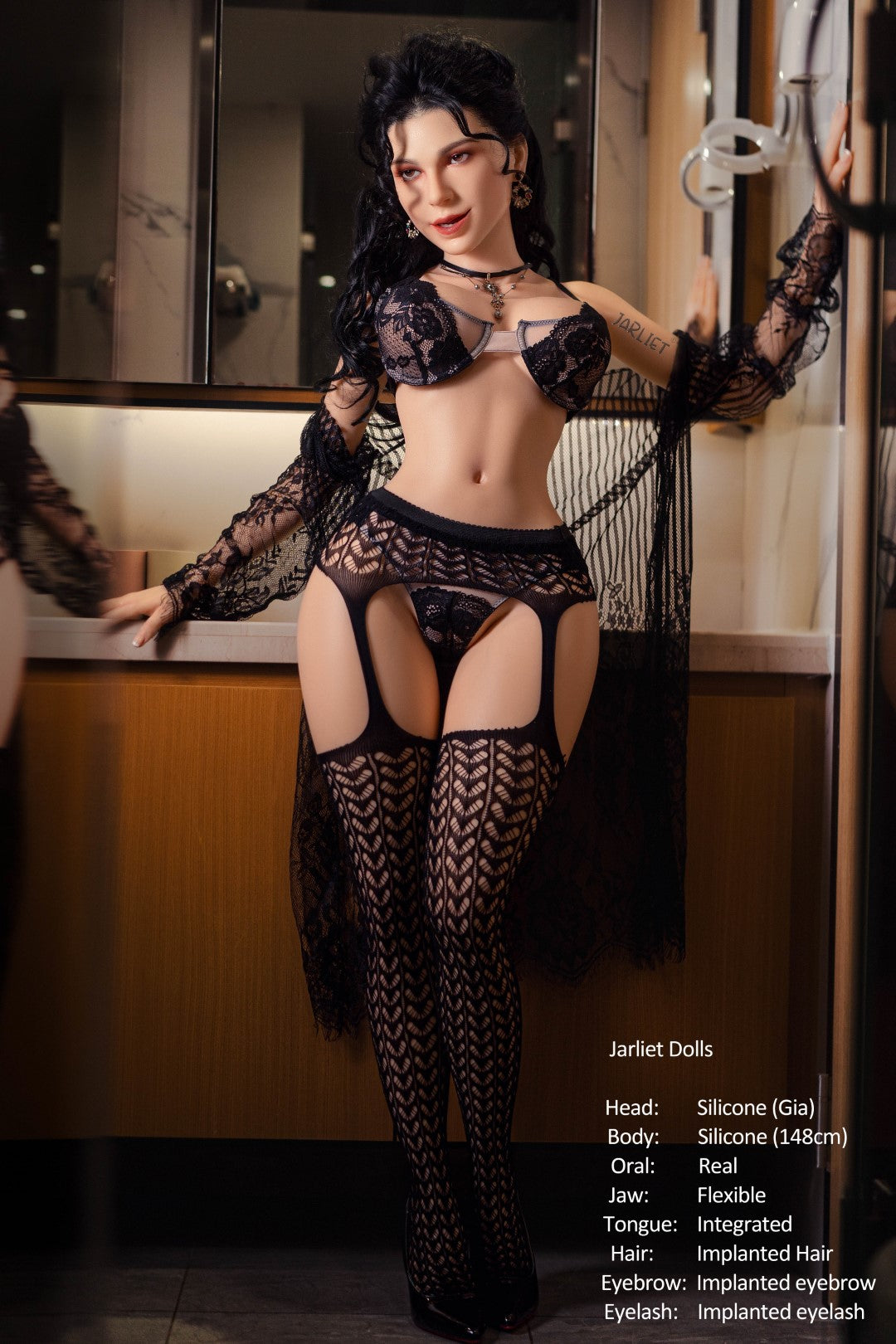 Gia bambola del sesso (Jarliet 148 cm Coppa E in silicone)