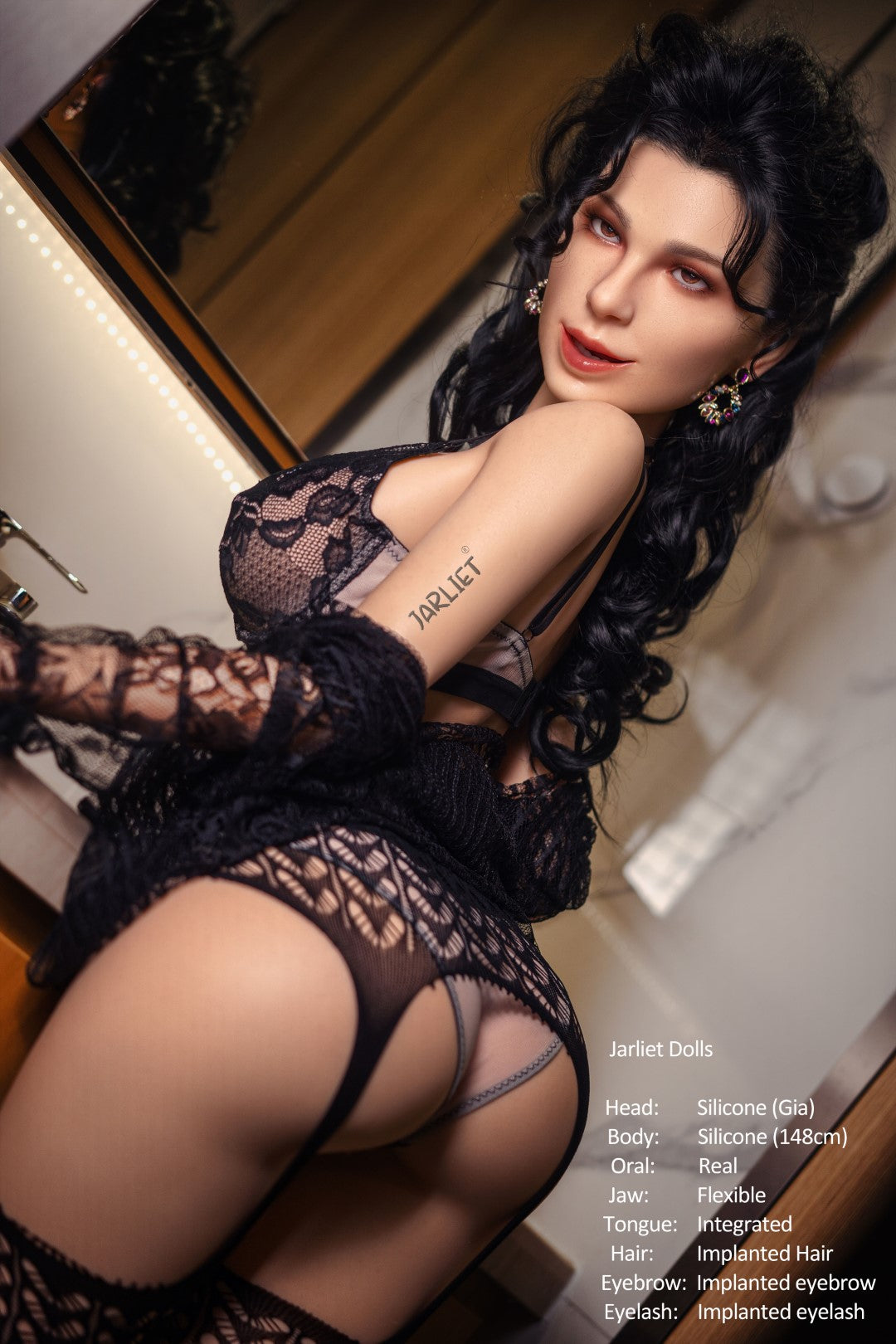 Gia bambola del sesso (Jarliet 148 cm Coppa E in silicone)