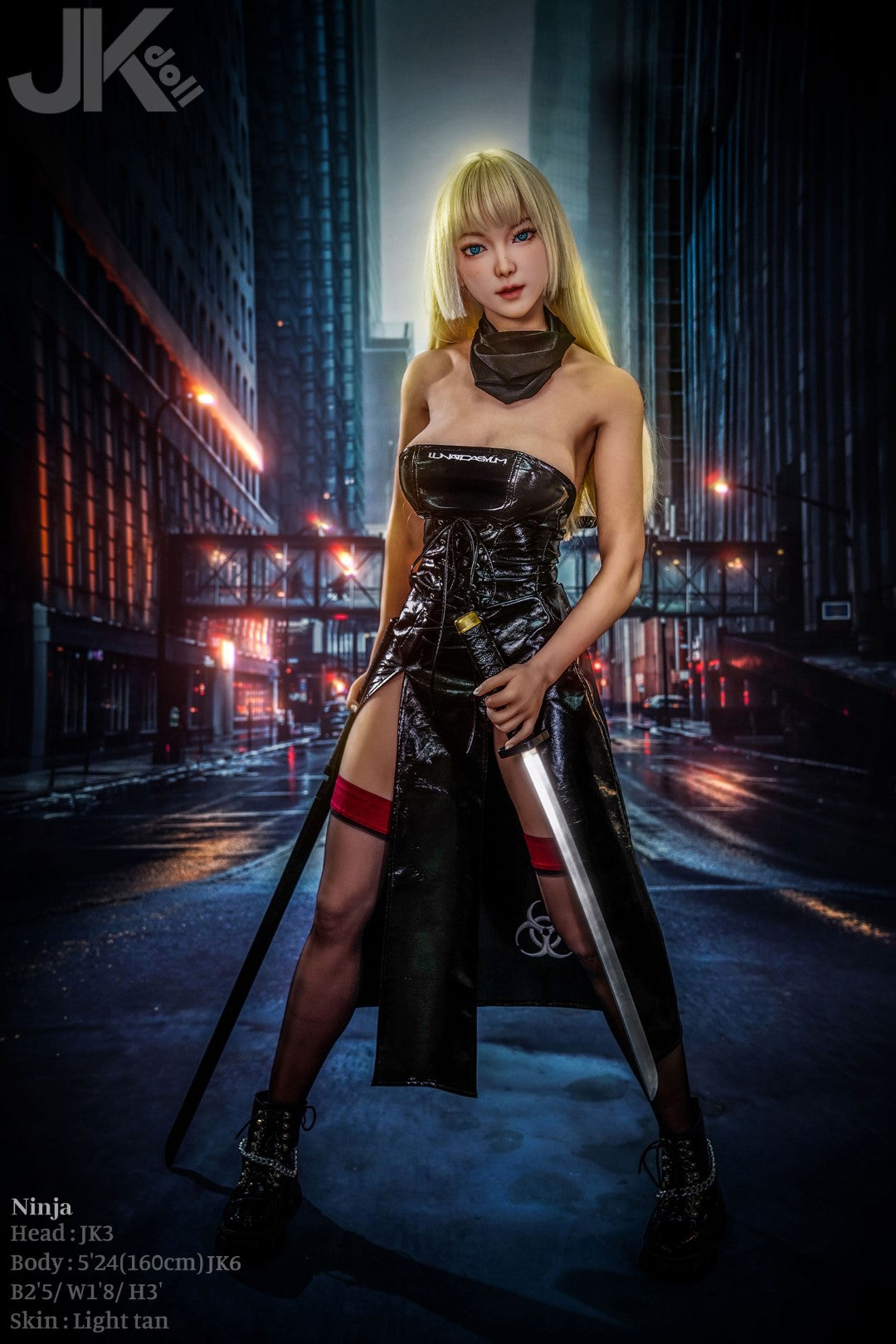 Ninja Sex doll (JK-Doll 160cm D-cup JK3 TPE)