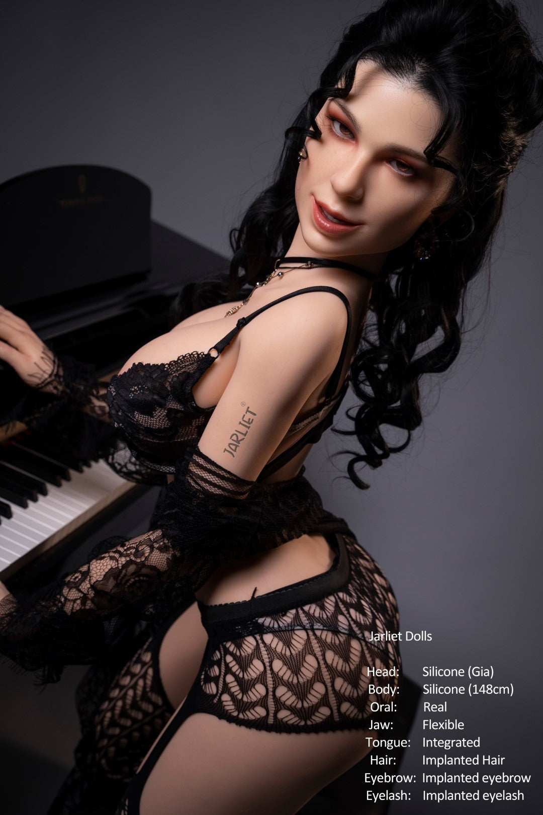 Gia bambola del sesso (Jarliet 148 cm Coppa E in silicone)