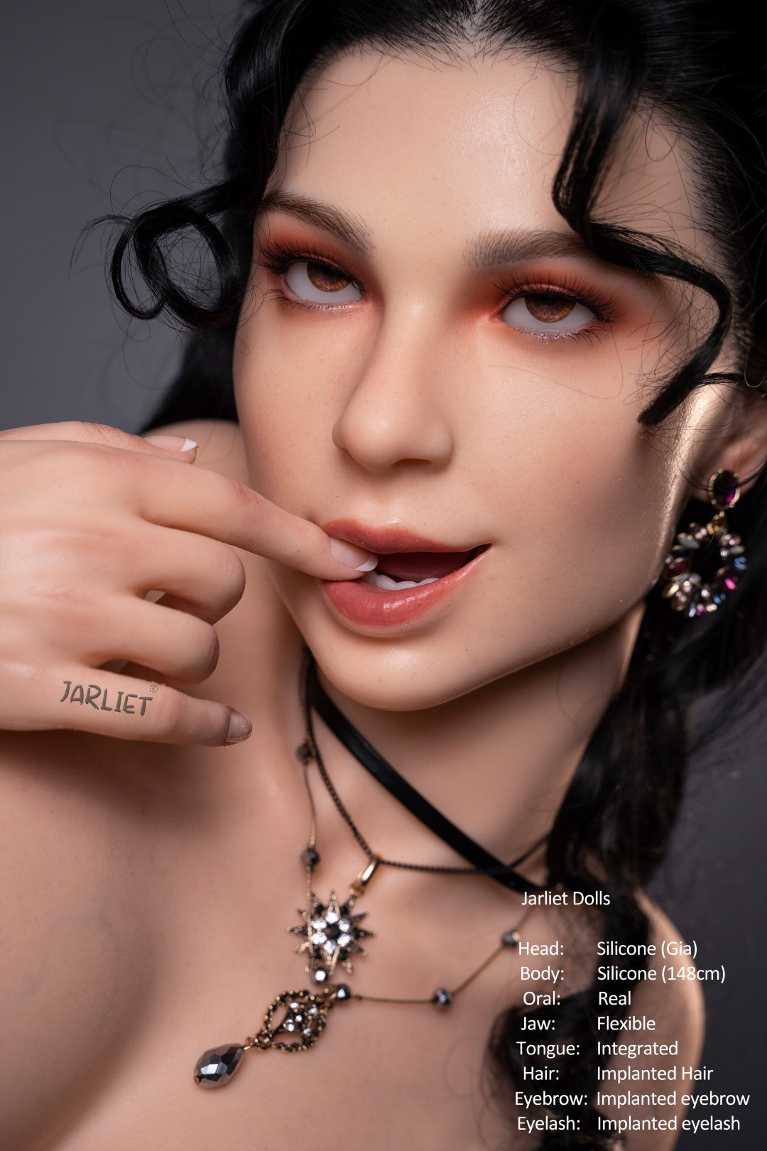 Gia bambola del sesso (Jarliet 148 cm Coppa E in silicone)