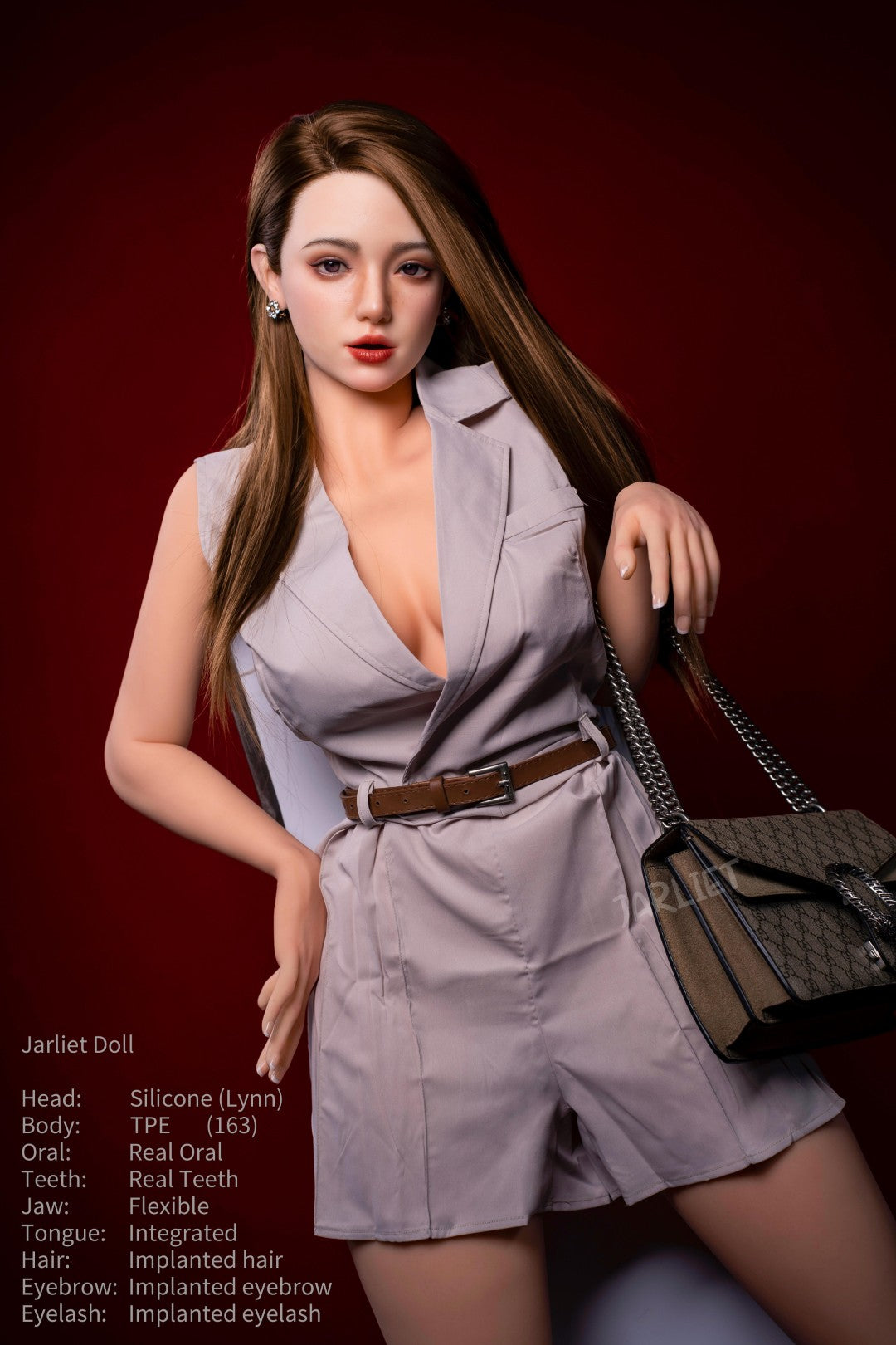 Lynn bambola del sesso (Jarliet 163 cm Coppa D (TPE+silicone)