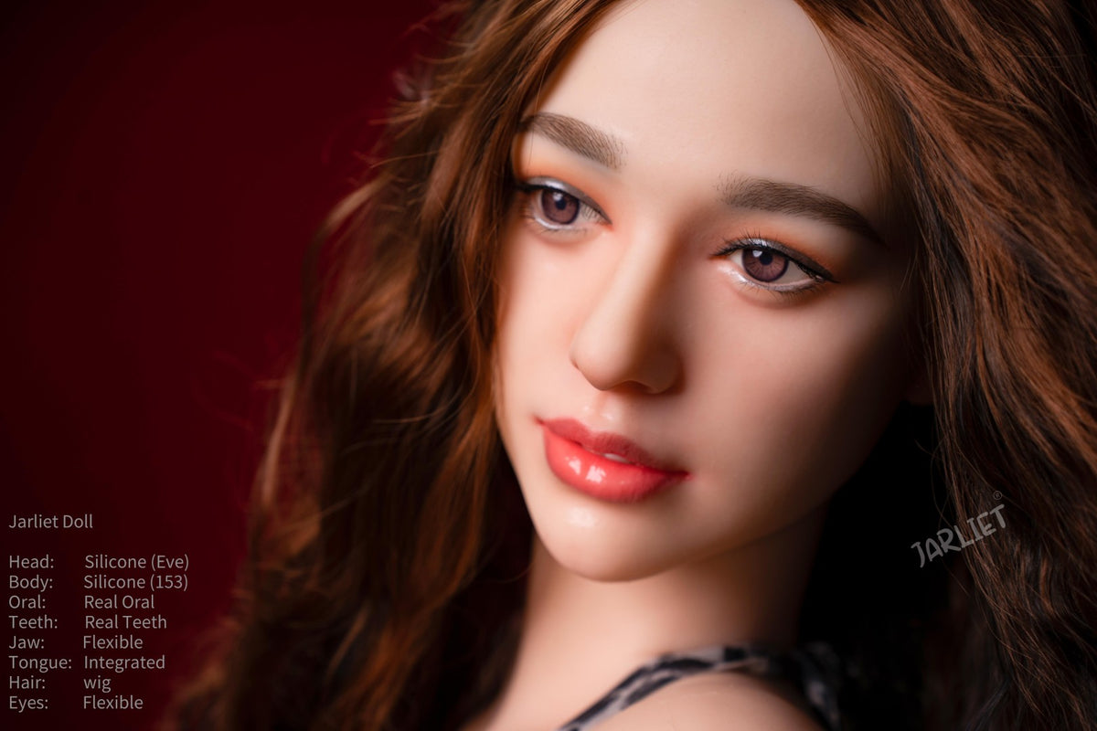Eva bambola del sesso (Jarliet 153 cm Coppa C in silicone)