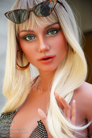 Angela poupée sexuelle (WM-Doll 163cm D-Kupa # SS162 TPE + Silicone)