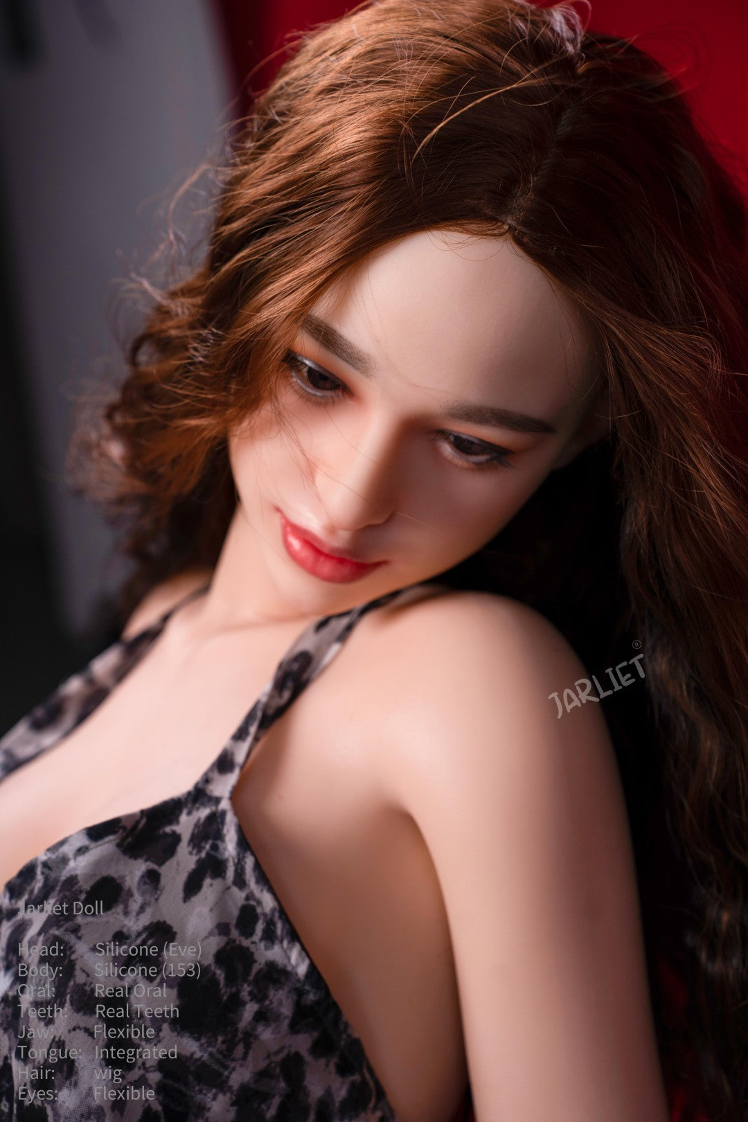 Eva bambola del sesso (Jarliet 153 cm Coppa C in silicone)