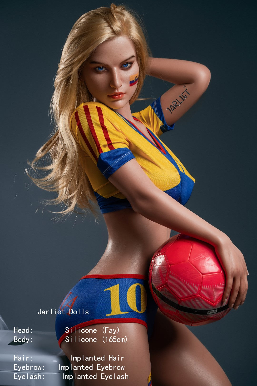 Fay bambola del sesso (Jarliet 165 cm Coppa C in silicone)