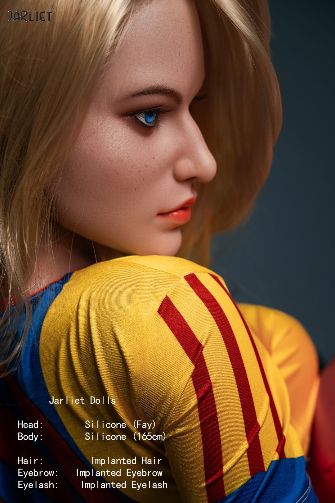 Fay bambola del sesso (Jarliet 165 cm Coppa C in silicone)
