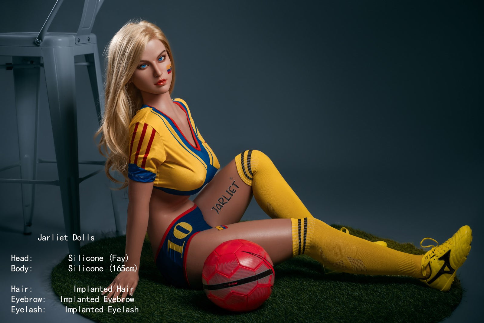 Fay bambola del sesso (Jarliet 165 cm Coppa C in silicone)