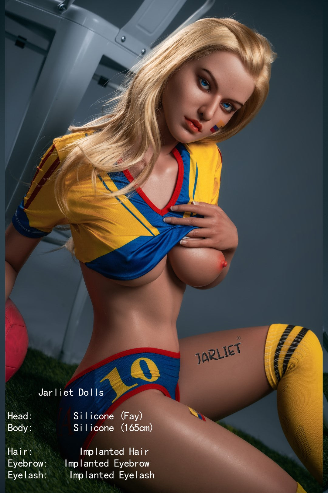 Fay bambola del sesso (Jarliet 165 cm Coppa C in silicone)