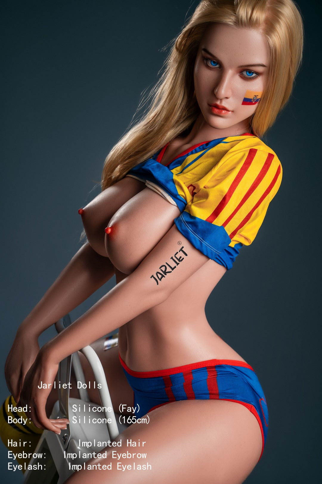 Fay bambola del sesso (Jarliet 165 cm Coppa C in silicone)