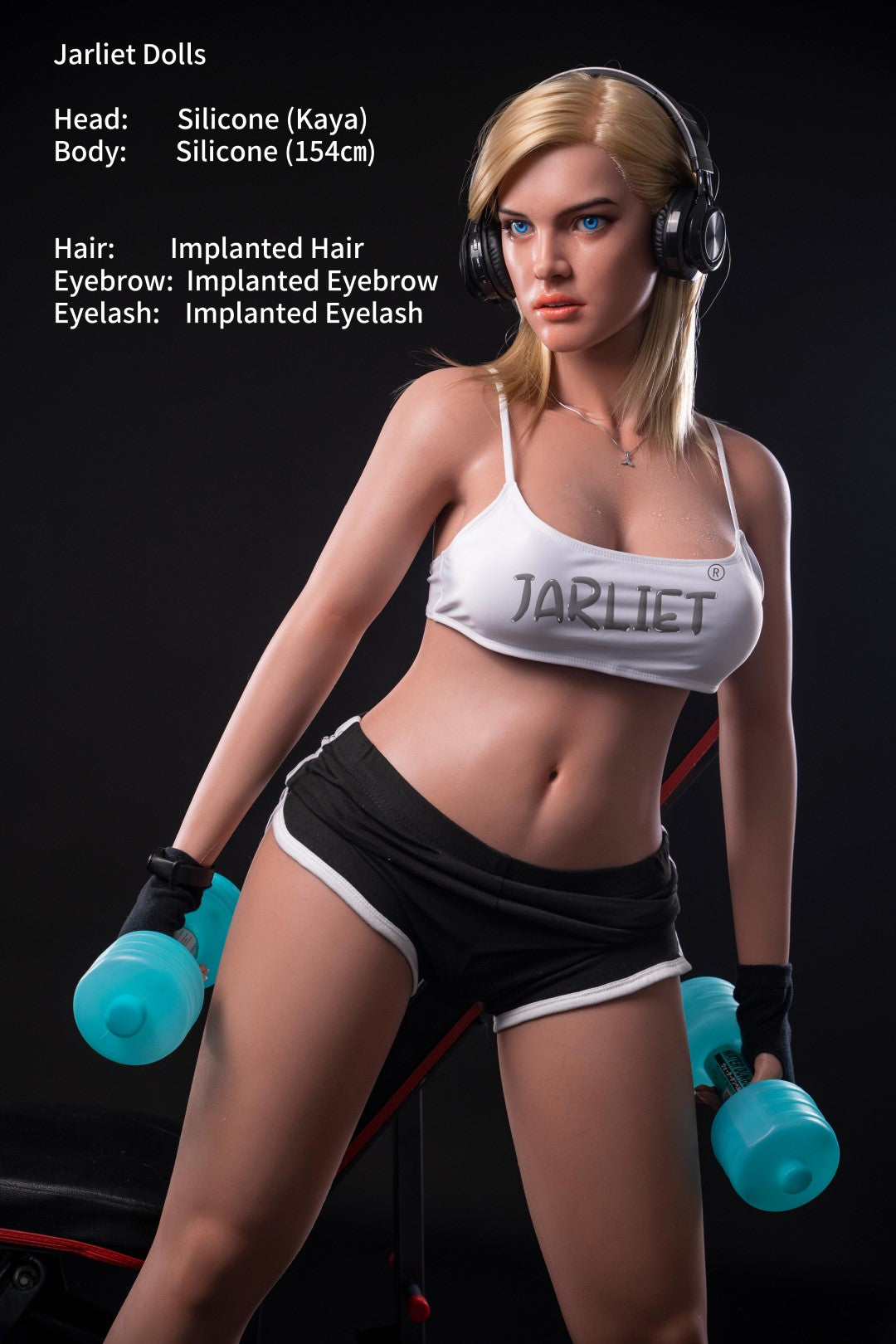 Kaya 1 poupée sexuelle (Jarliet 154 cm (C-Cup Silicone)