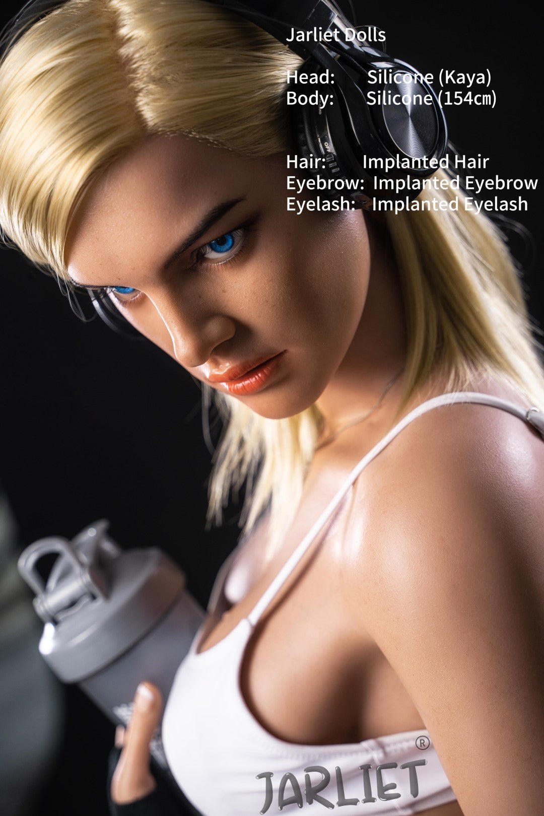 Kaya 1 poupée sexuelle (Jarliet 154 cm (C-Cup Silicone)