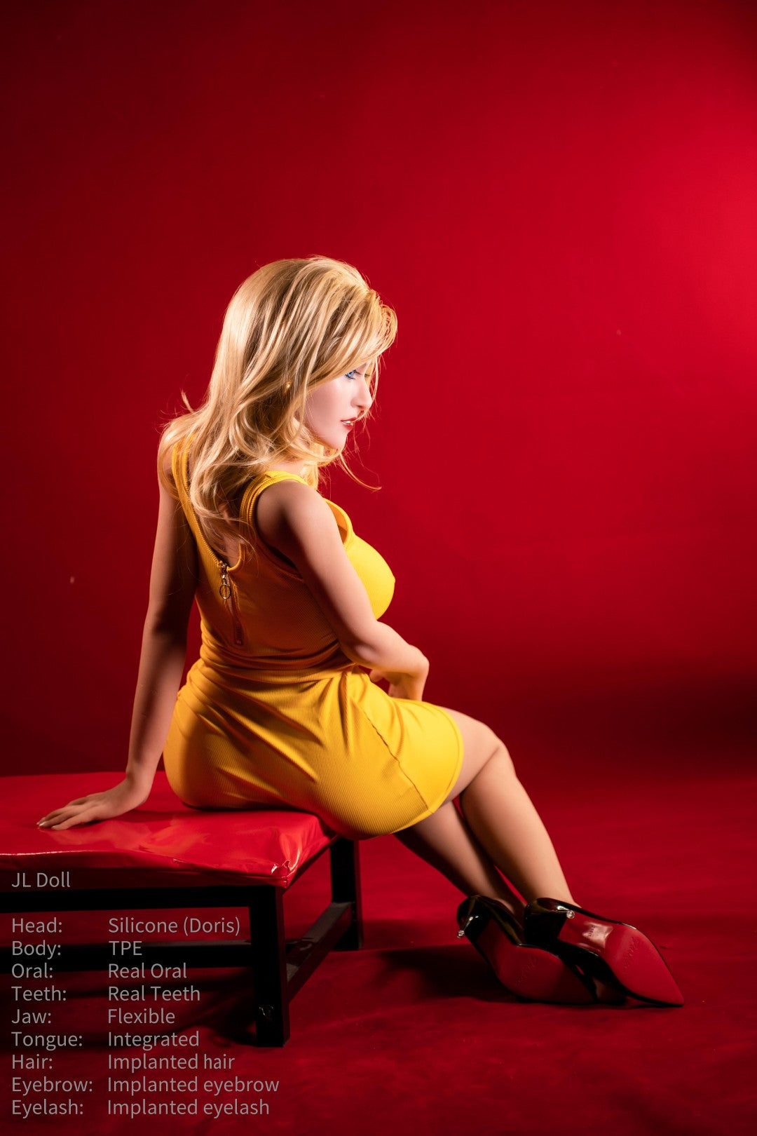 Doris poupée sexuelle (Jarliet 148 cm (E-Cup TPE+Silicone)