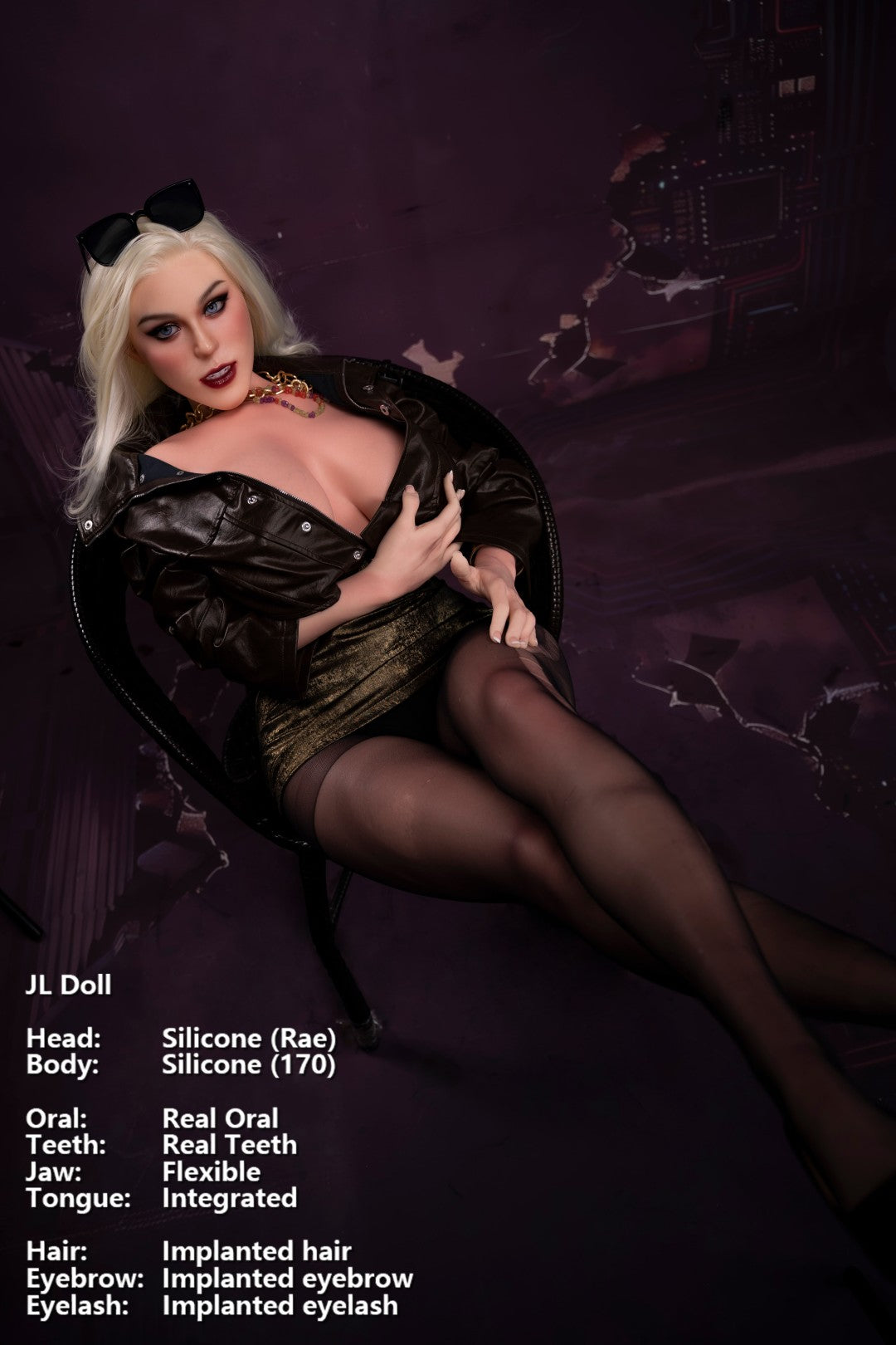 Rae Sexdocka (Jarliet 170cm G-Kupa Silikon)