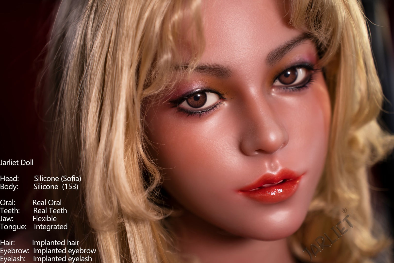 Sofia bambola del sesso (Jarliet 153 cm Coppa C in silicone)