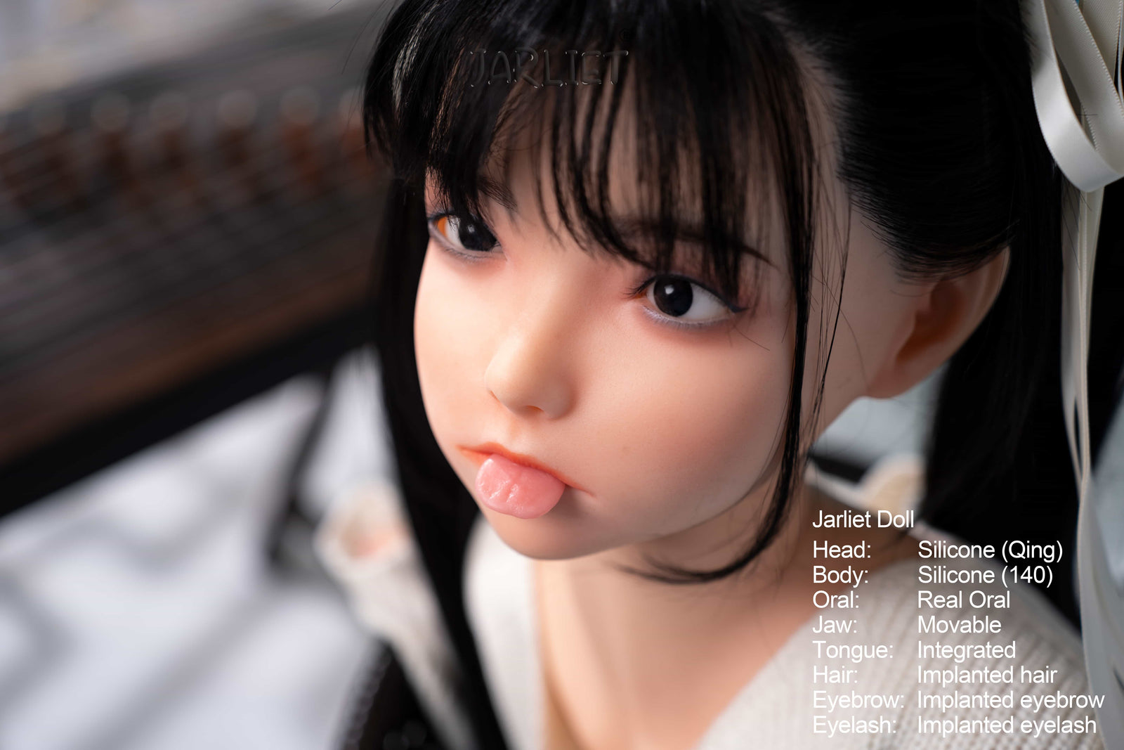 Qing bambola del sesso (Jarliet 140 cm Coppa C in silicone)