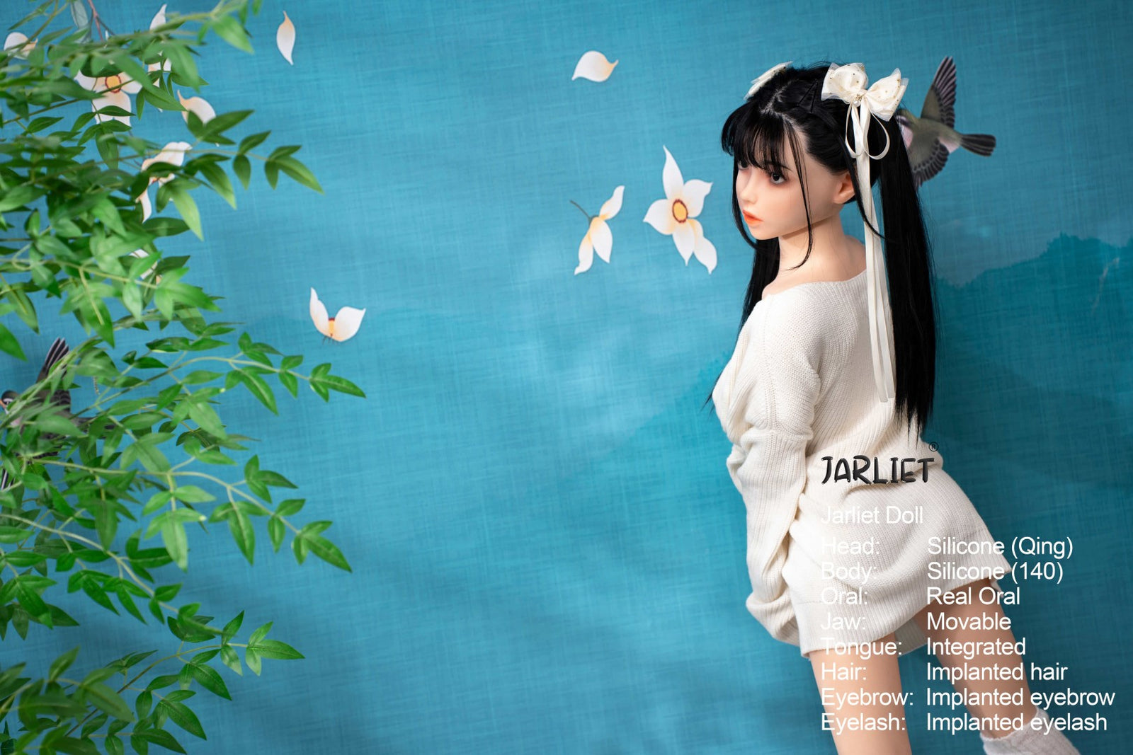 Qing bambola del sesso (Jarliet 140 cm Coppa C in silicone)