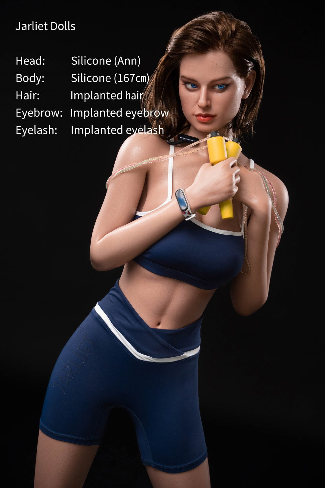 Anne poupée sexuelle (Jarliet 167 cm (bonnet B en silicone)