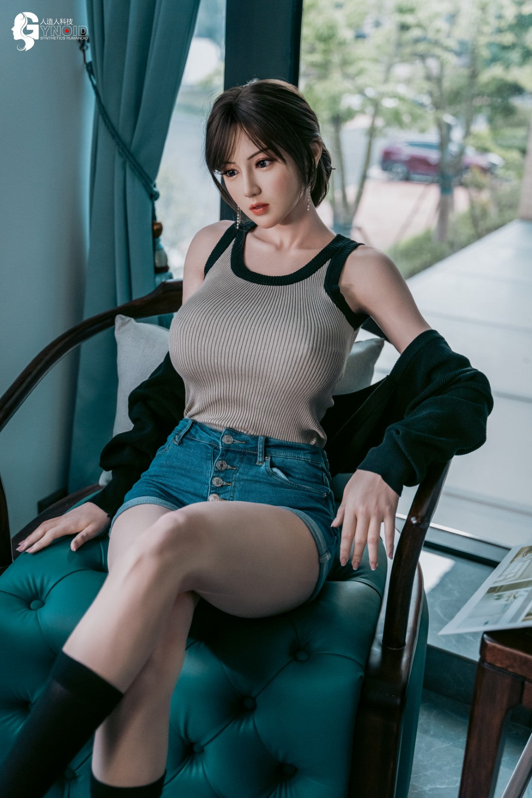 poupée sexuelle Leyla modèle 19R Deluxe (Gynoid Doll 168 cm F-Cup Silicone)