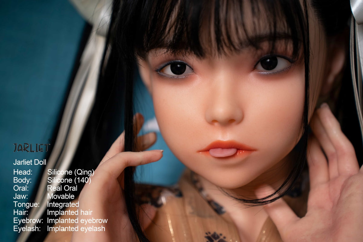 Qing 2 bambola del sesso (Jarliet 140 cm Coppa C in silicone)
