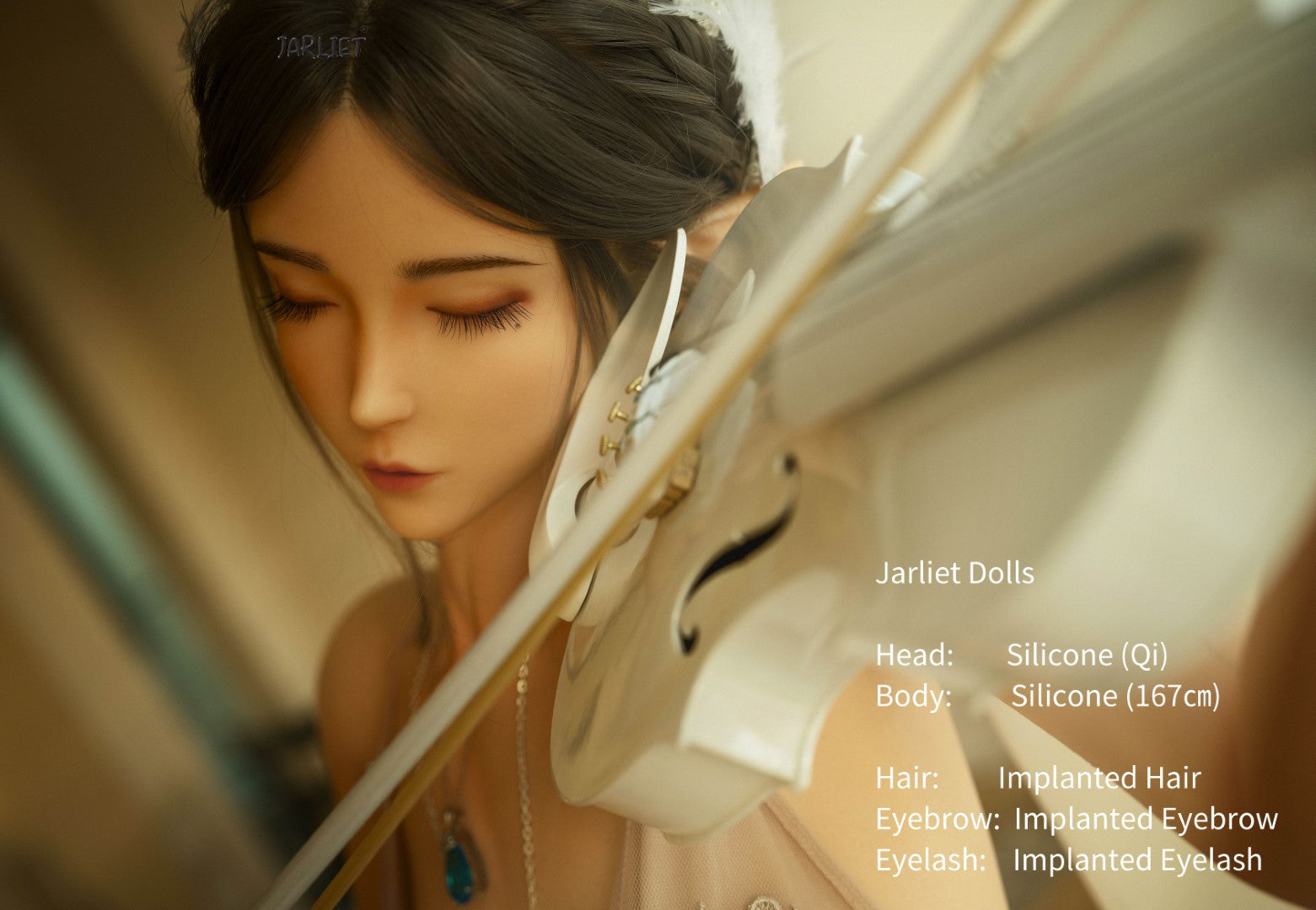Qi poupée sexuelle (Jarliet 167 cm (bonnet B en silicone)