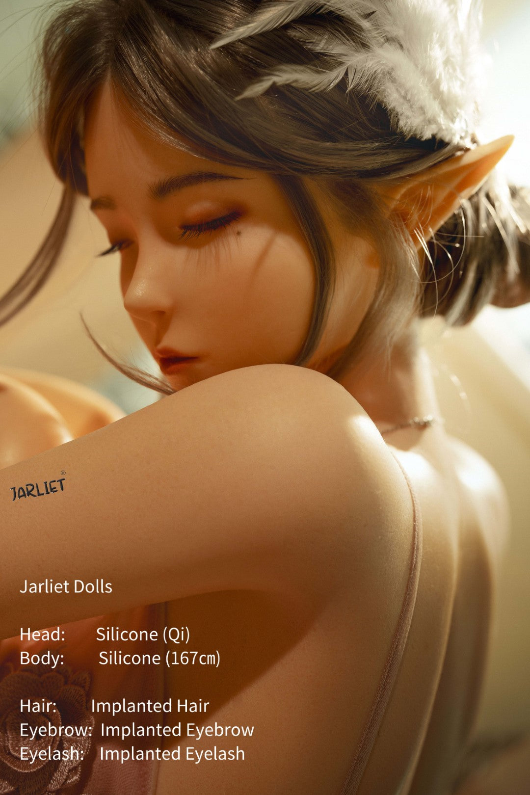 Qi poupée sexuelle (Jarliet 167 cm (bonnet B en silicone)