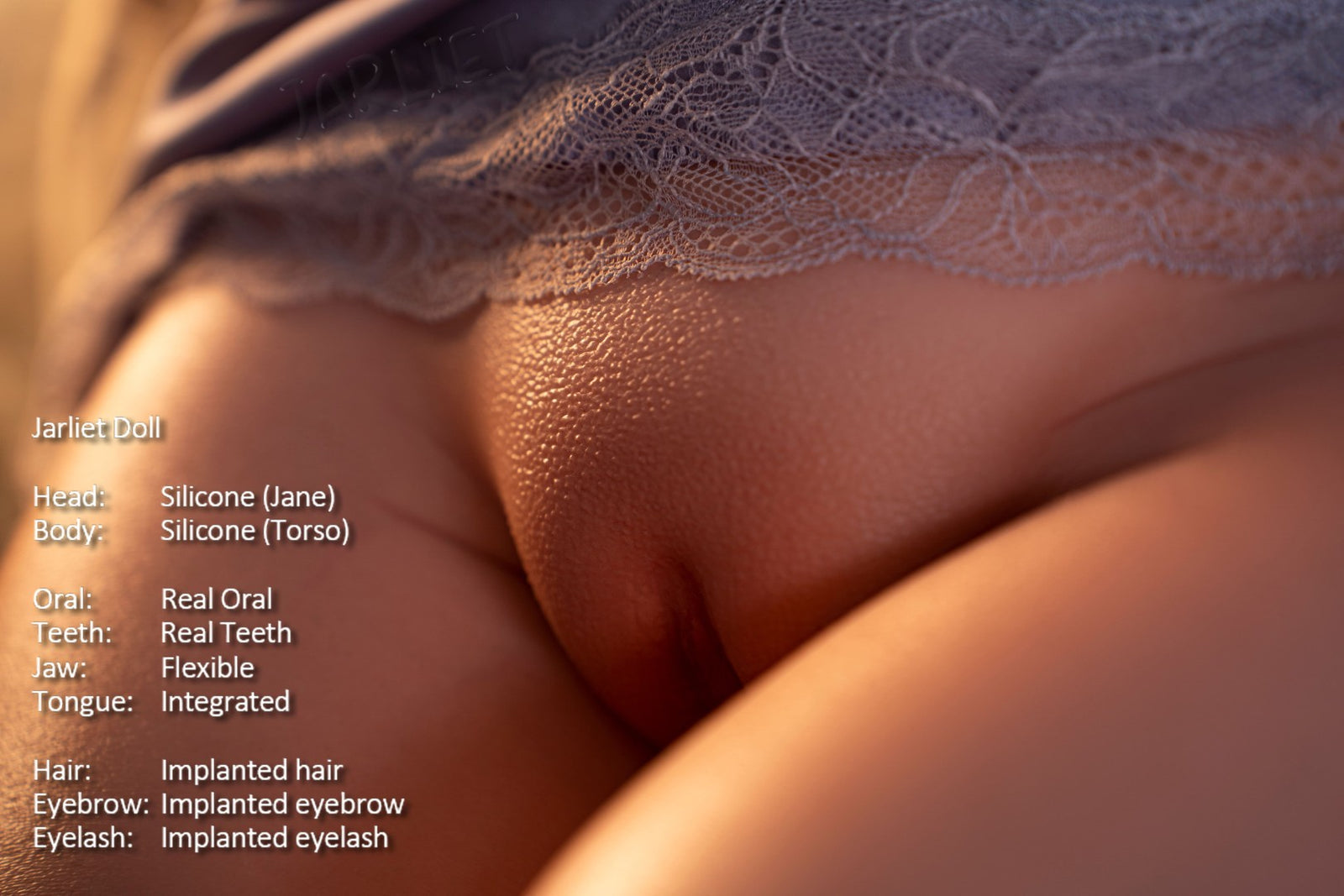 Jane Torso Sexdocka (Jarliet 80cm C-Kupa Silikon)