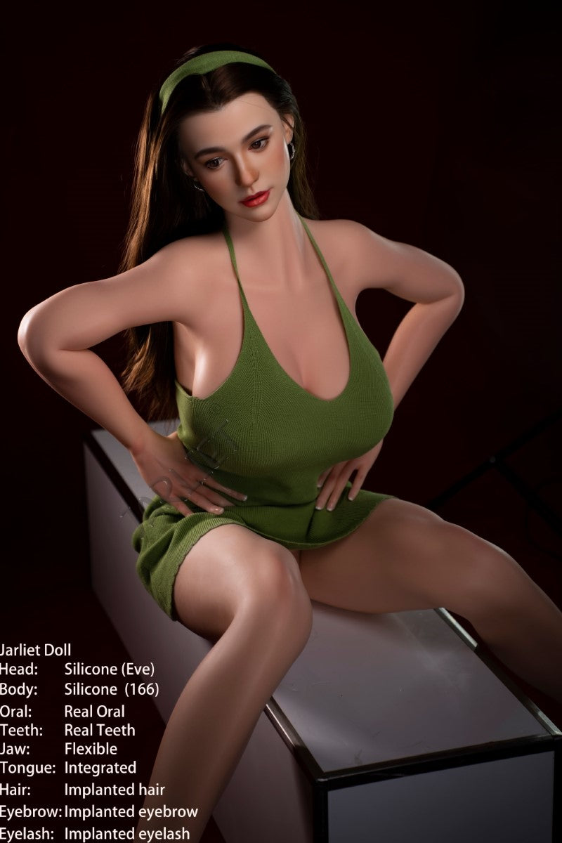 Eva bambola del sesso (Jarliet 163 cm Coppa E in silicone)