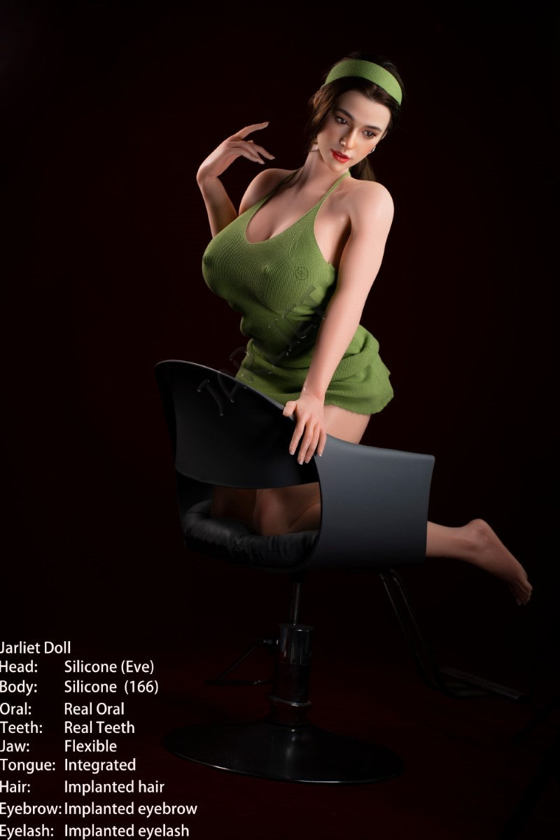 Eva bambola del sesso (Jarliet 163 cm Coppa E in silicone)