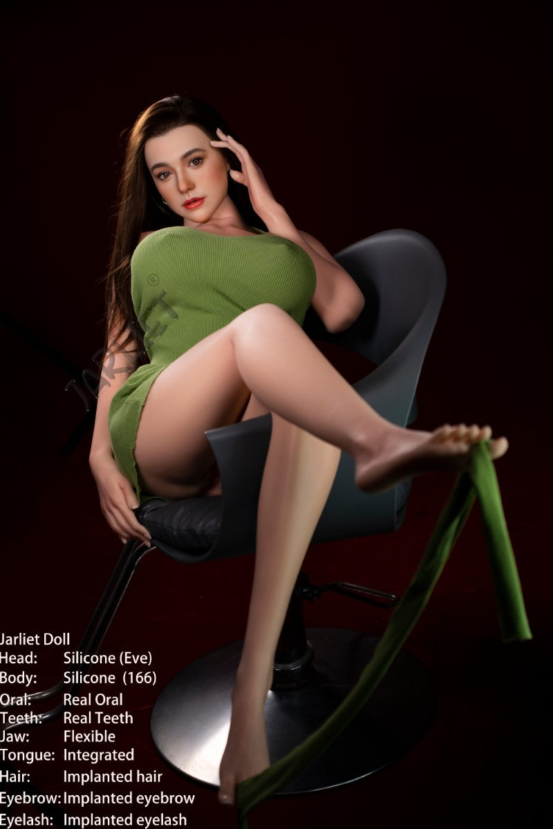 Eva bambola del sesso (Jarliet 163 cm Coppa E in silicone)