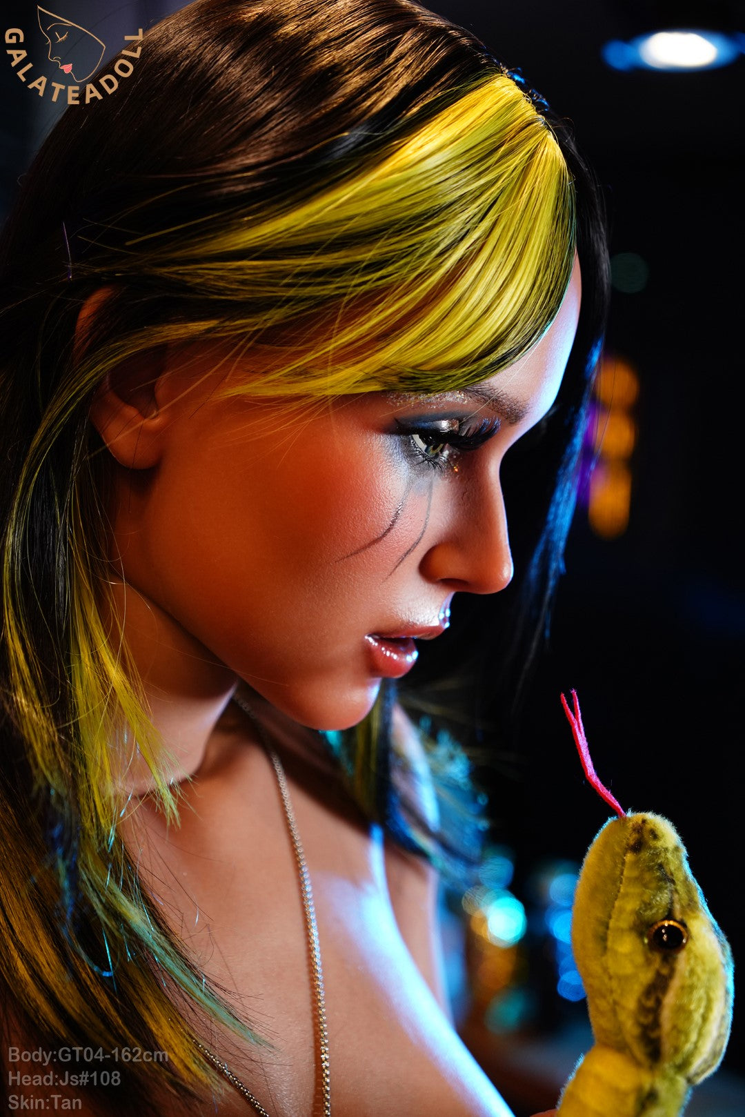 Zabina bambola del sesso (Galatea Doll Coppa C da 162 cm n. 108 in silicone)