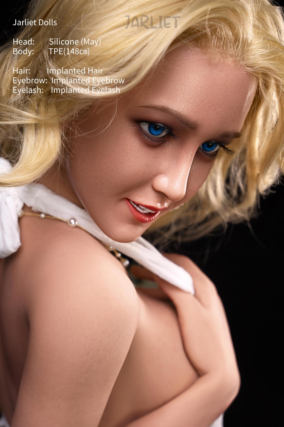 Può la bambola del sesso (Jarliet Coppa E da 148 cm (TPE+silicone)