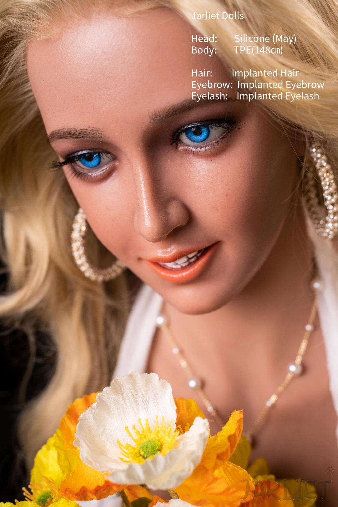 Può la bambola del sesso (Jarliet Coppa E da 148 cm (TPE+silicone)