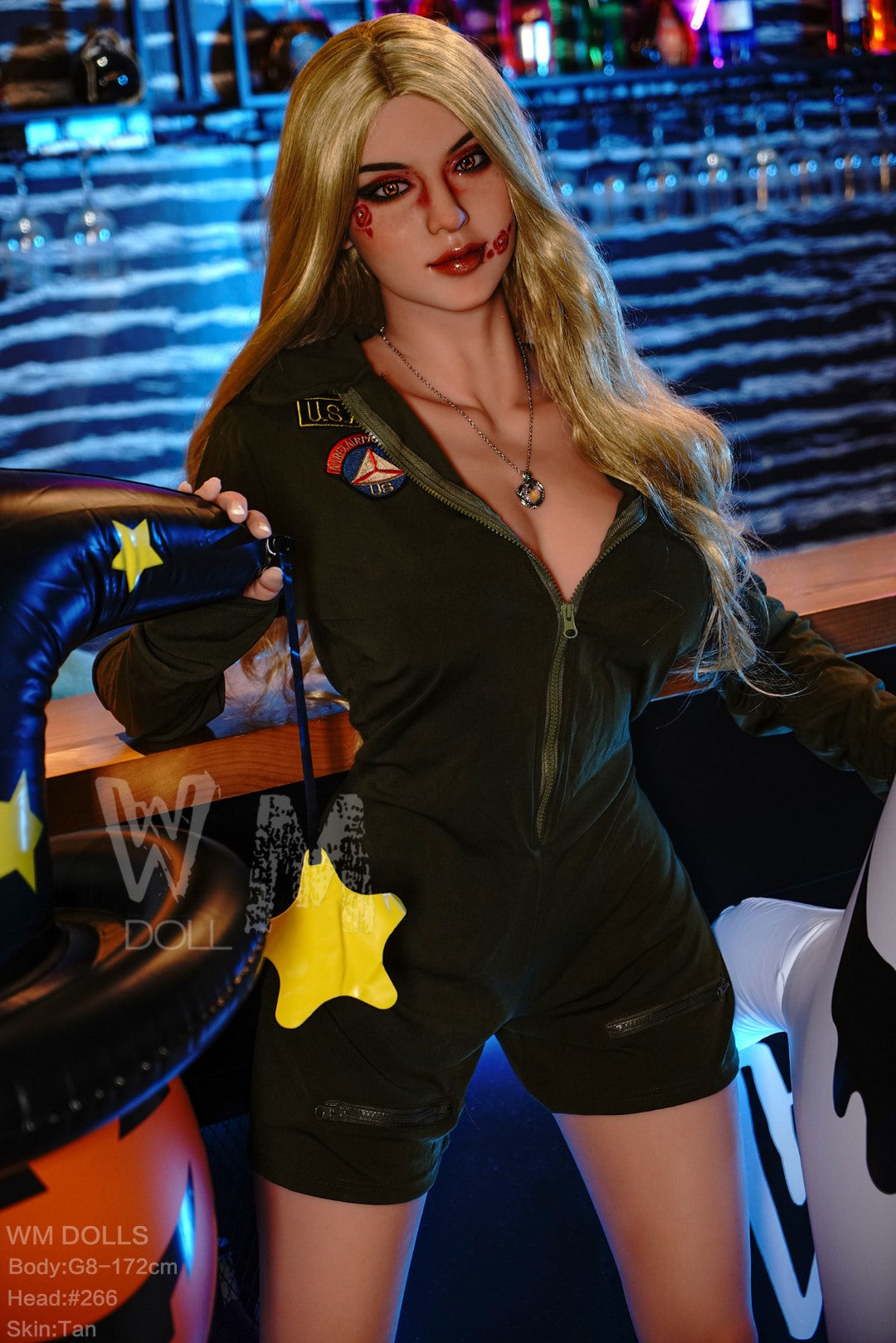 Casey poupée sexuelle (WM-Doll 172cm F-Cup # 266 TPE)
