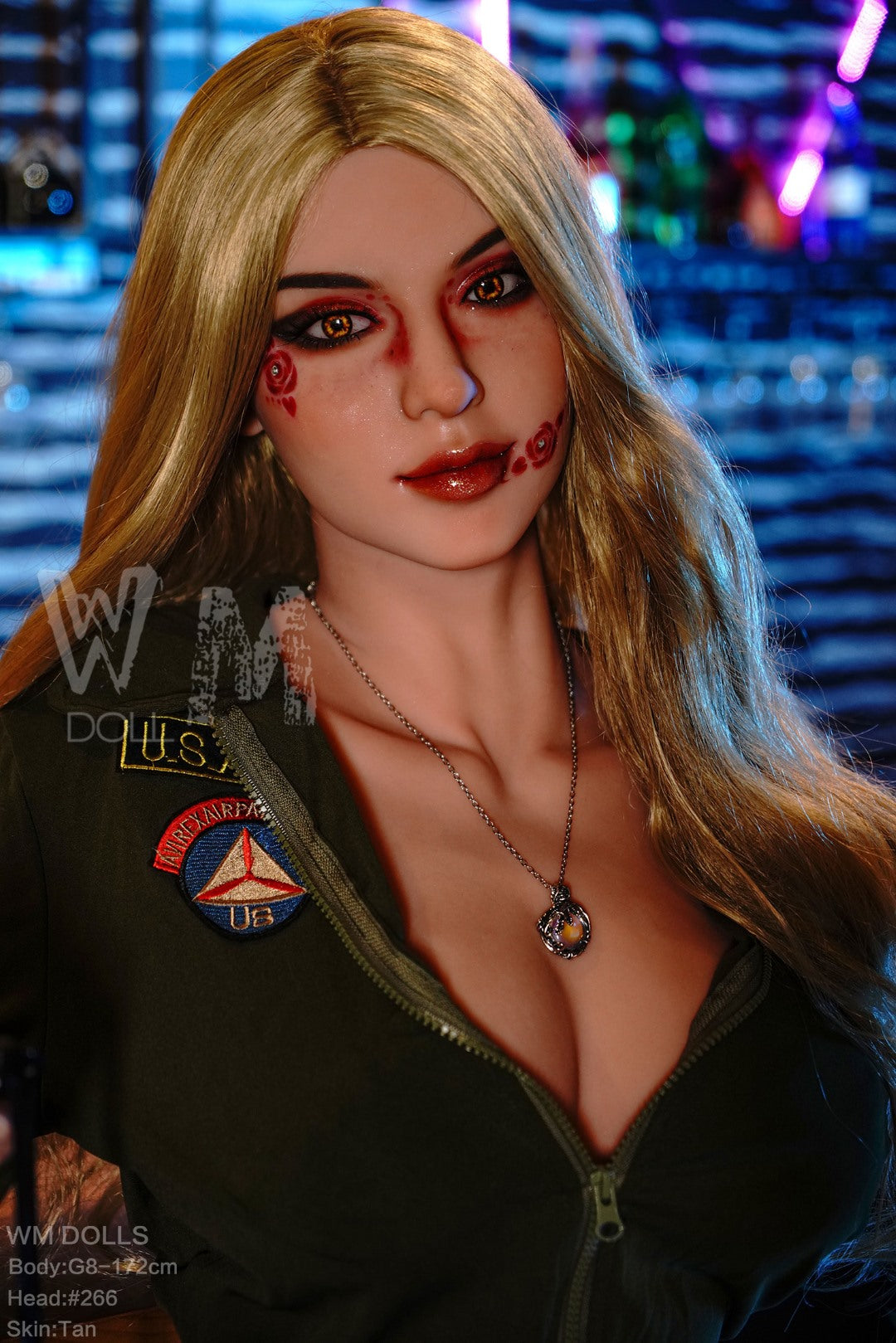 Casey poupée sexuelle (WM-Doll 172cm F-Cup # 266 TPE)