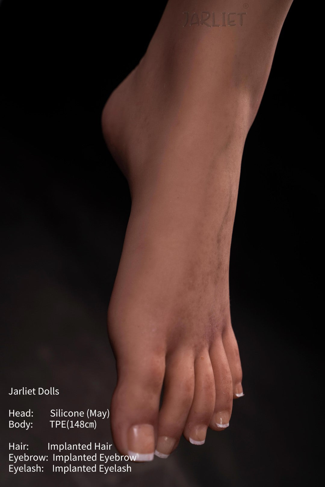 Può la bambola del sesso (Jarliet Coppa E da 148 cm (TPE+silicone)