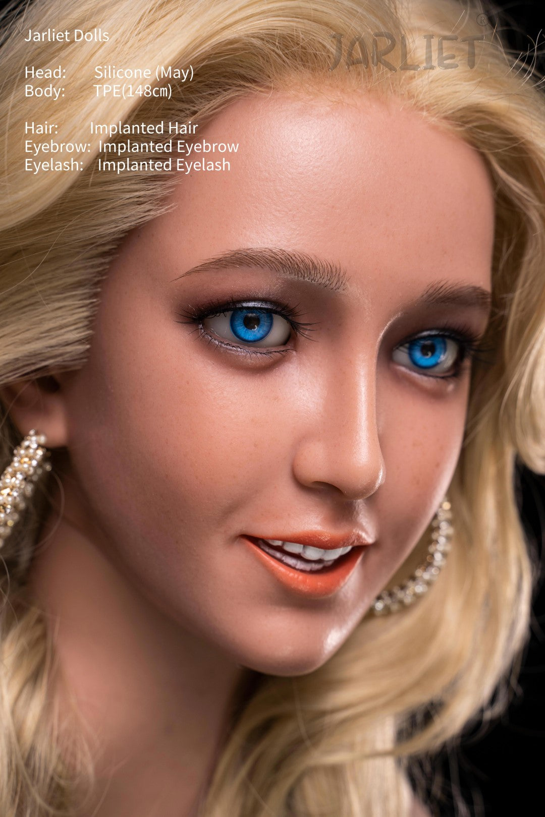 Può la bambola del sesso (Jarliet Coppa E da 148 cm (TPE+silicone)