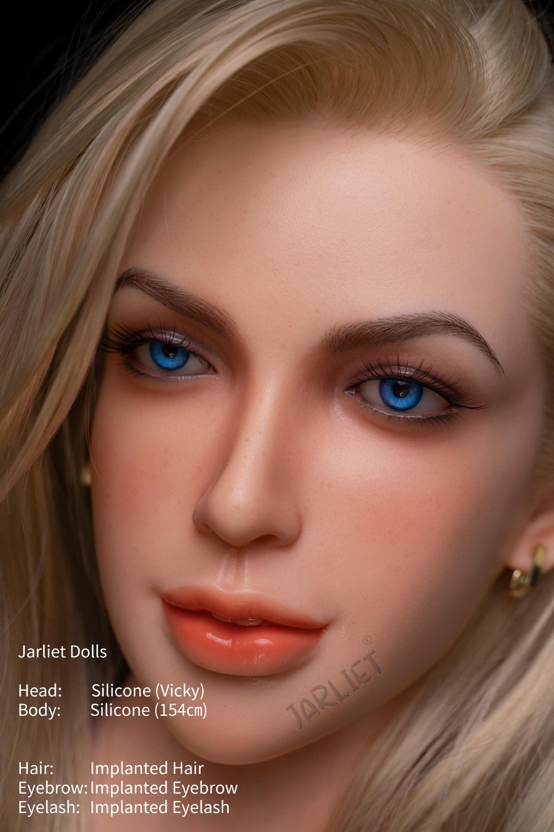 Bambola di sesso Vicky (Jarliet Silicone C-Cup da 154 cm)
