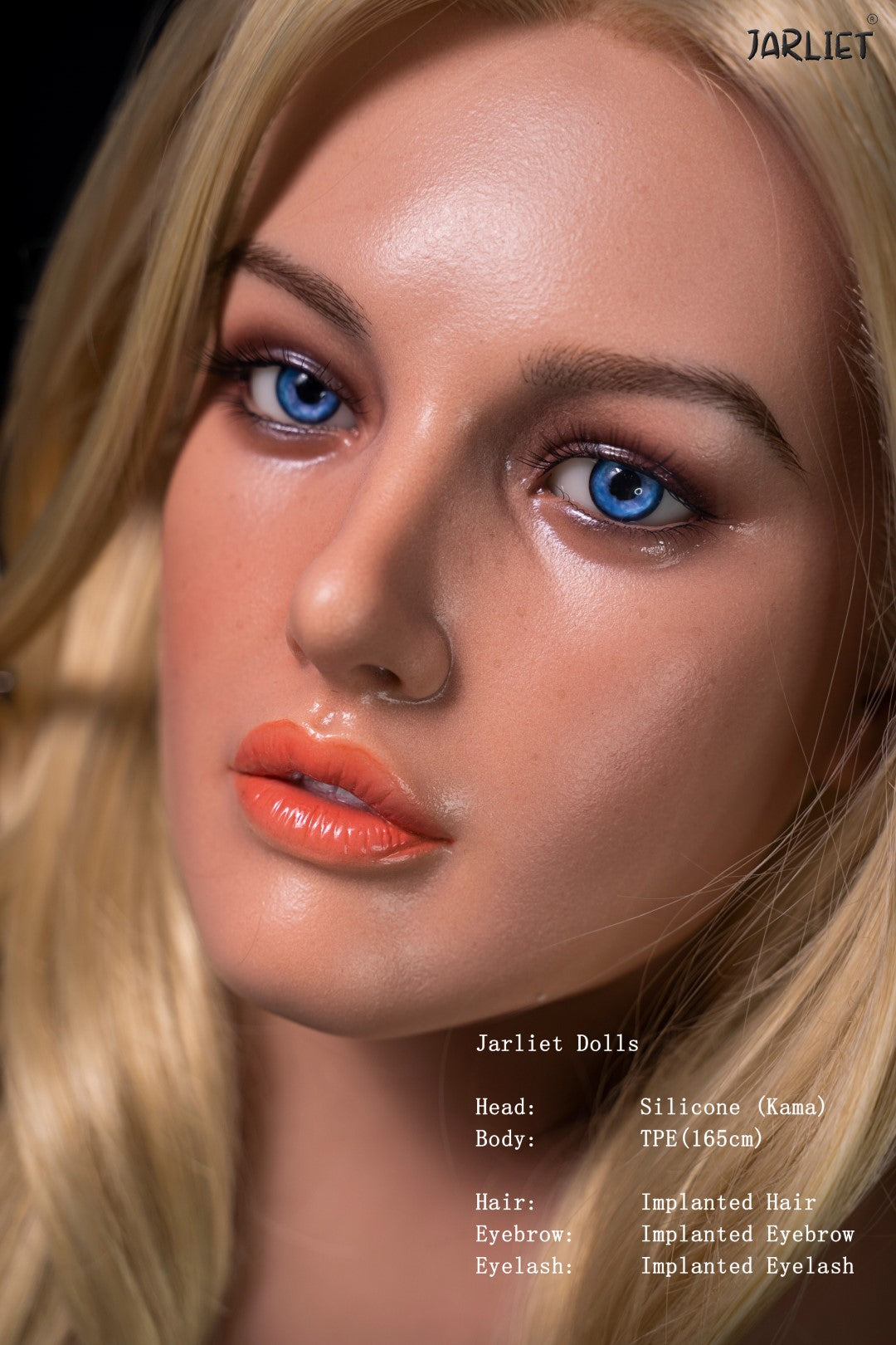 Kama poupée sexuelle (Jarliet Bonnet C 165 cm TPE+Silicone)