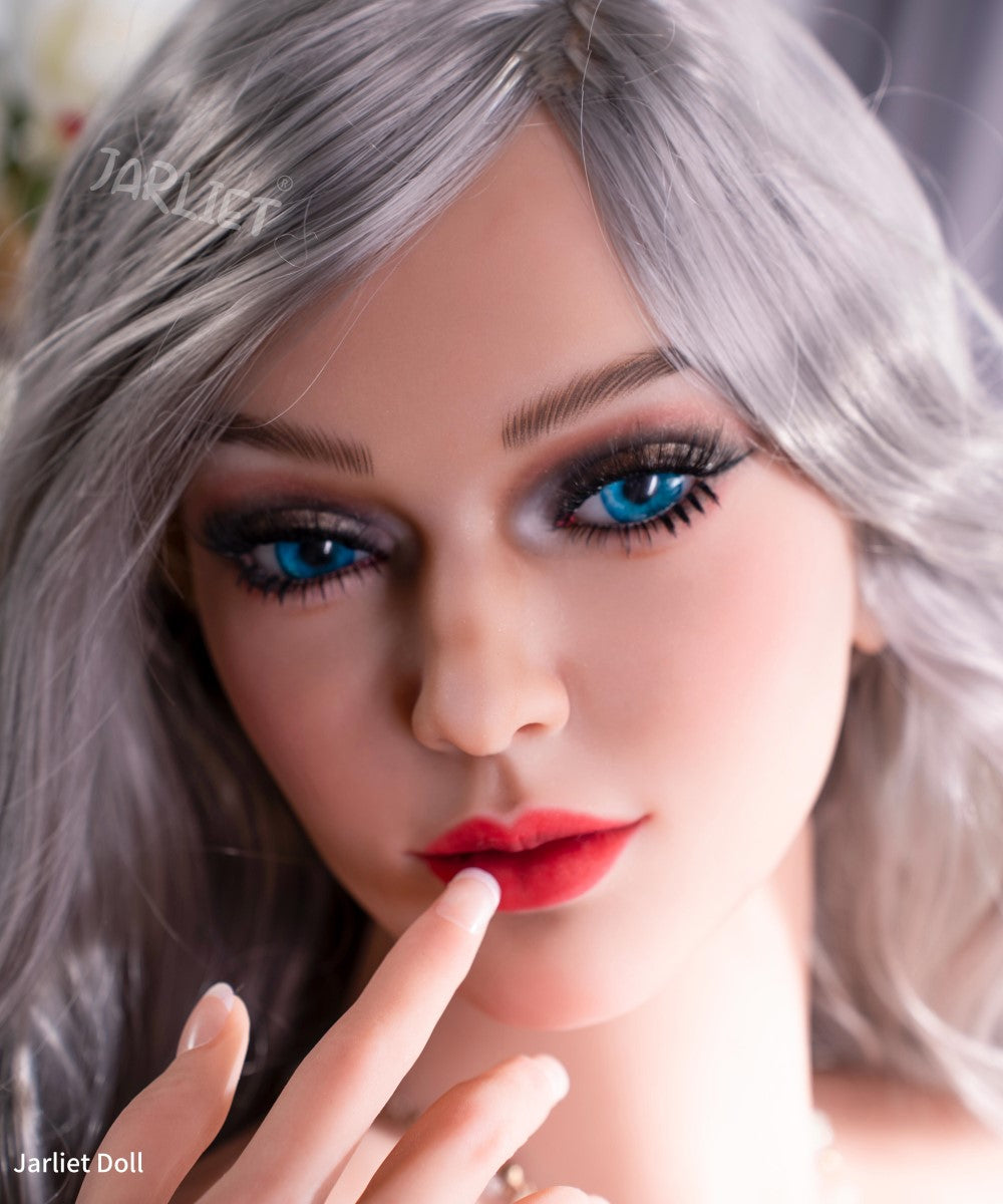 Bambola del sesso calvo (Jarliet TPE Coppa B da 156 cm)