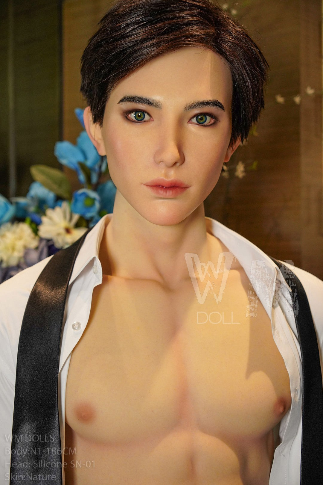 Kenji mâle poupée sexuelle (WM-Doll 186 cm #N1 Silicone)