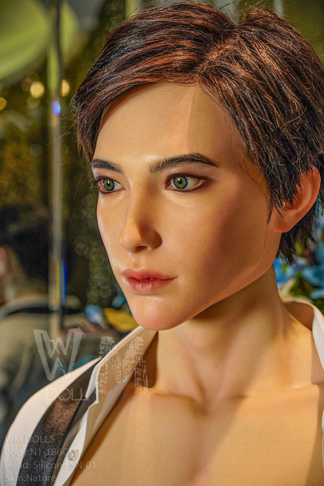 Kenji mâle poupée sexuelle (WM-Doll 186 cm #N1 Silicone)