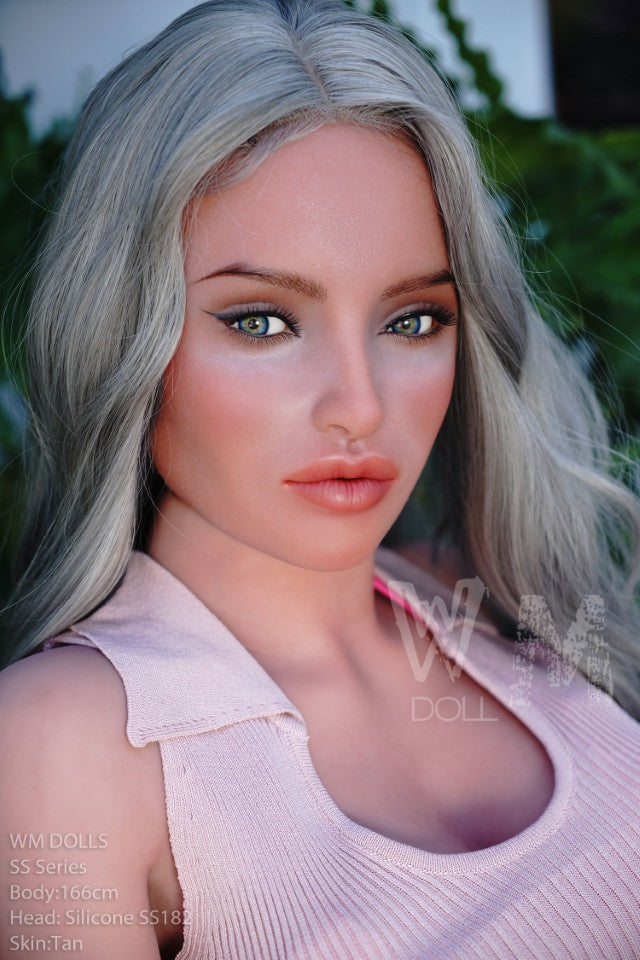 Edwina poupée sexuelle (WM-Doll 166cm c-cup # ss182 tPE + silicone)