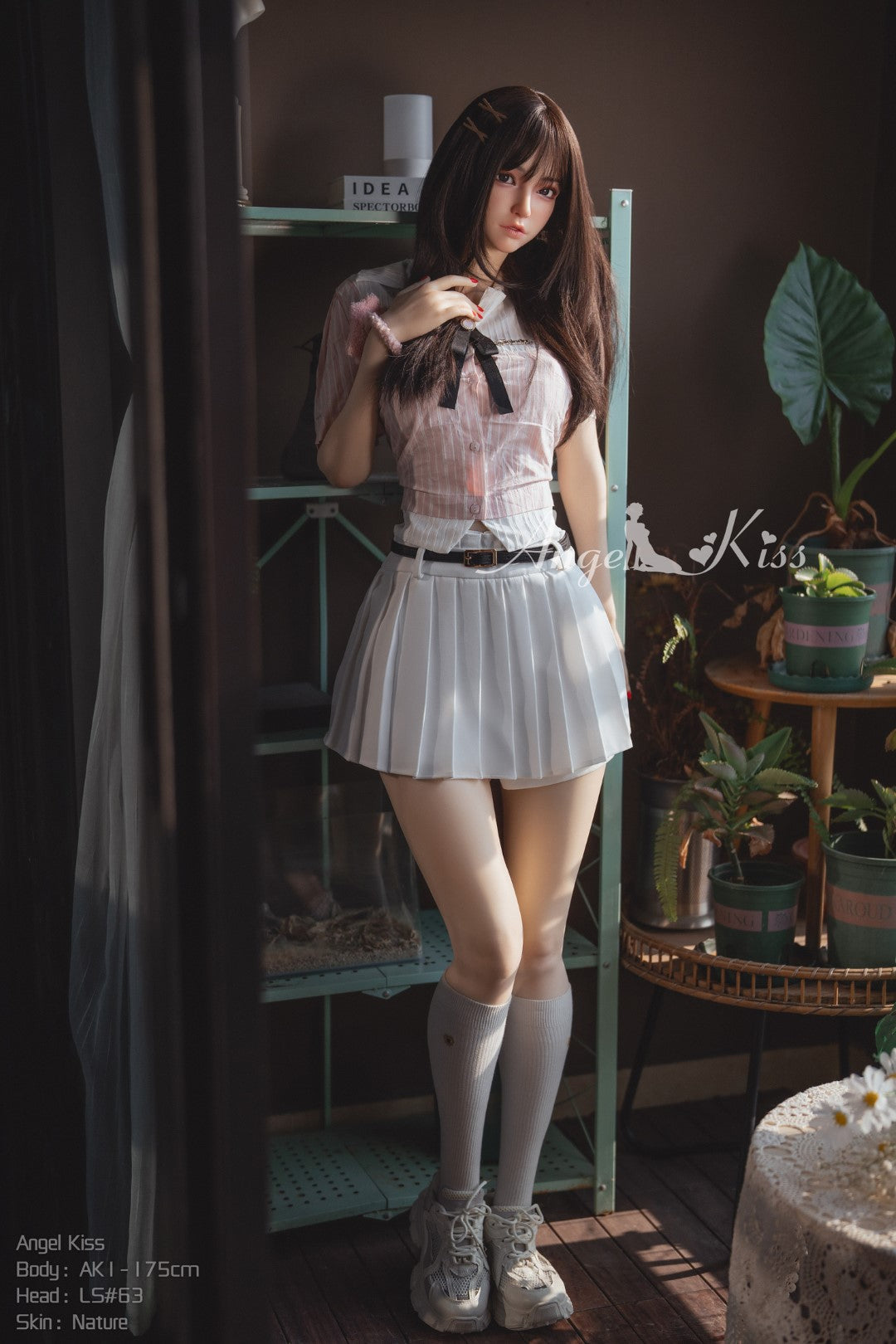 Emi Sex Doll (AK-Doll 175cm D-Cup LS#63 Silicone)