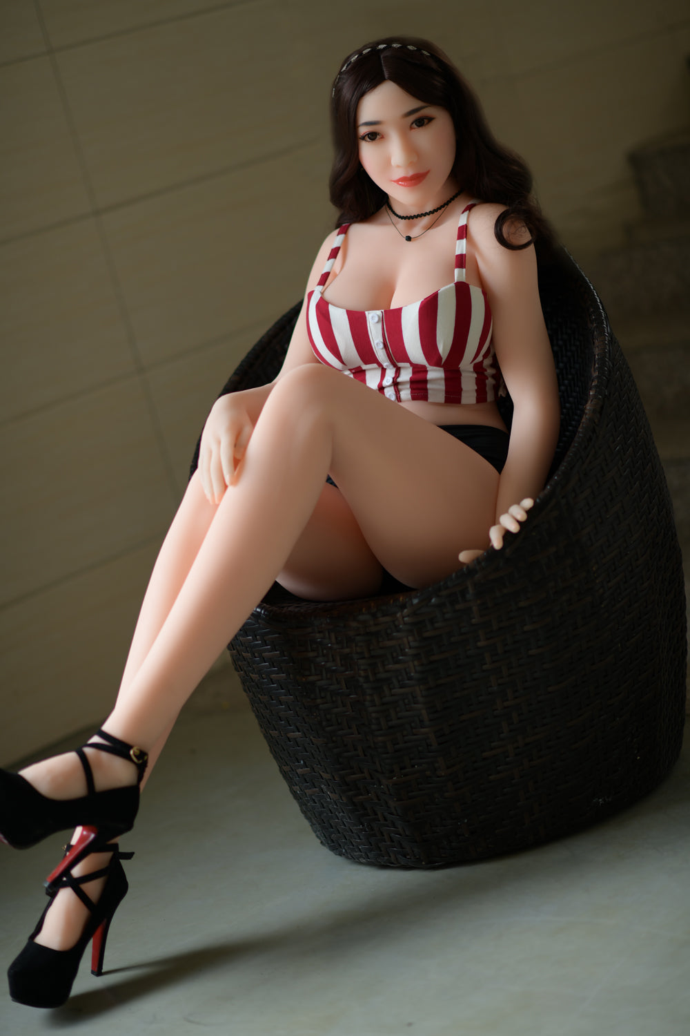 Amber poupée sexuelle (HRDoll Bonnet D 165 cm #38 TPE)